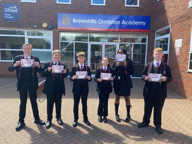 YEAR 7 ATTENDANCE PRIZE WINNERS - HUGE CONGRATULATIONS ON YOUR DRAYTON MANOR VOUCHERS!