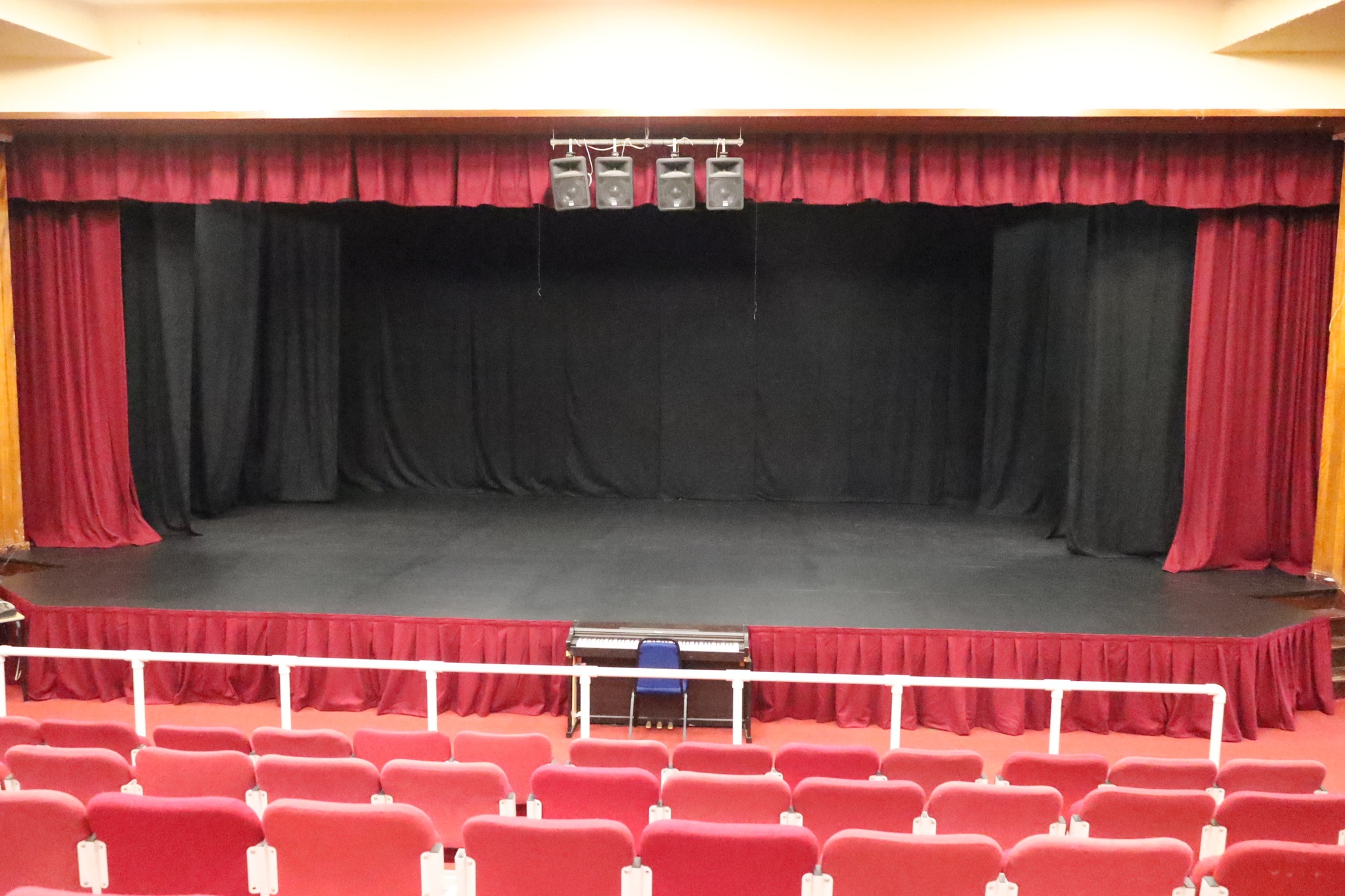 FRANCIS HODGKINSON THEATRE REFURBISHMENT - A FRESH NEW LOOK FOR THE NEW HALF TERM!