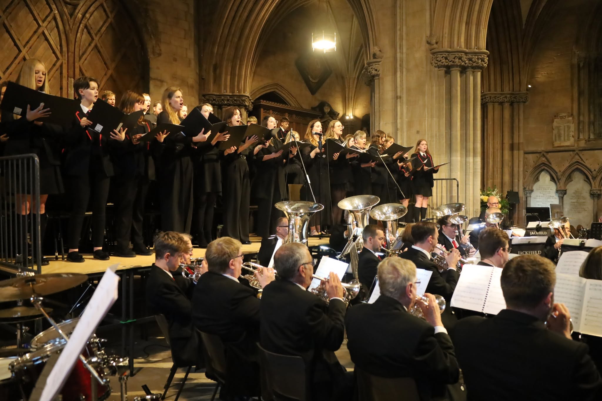 THE ARMED MAN AT LICHFIELD CATHEDRAL - AN OUTSTANDING PERFORMANCE FROM TEAM BROWNHILLS AND A GROUP OF EXCEPTIONAL MUSICIANS