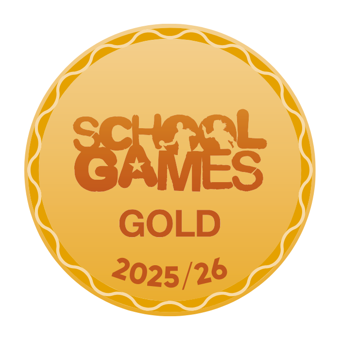SCHOOL GAMES GOLD MARK AWARD - RECOGNITION FOR OUR FANTASTIC PE DEPARTMENT