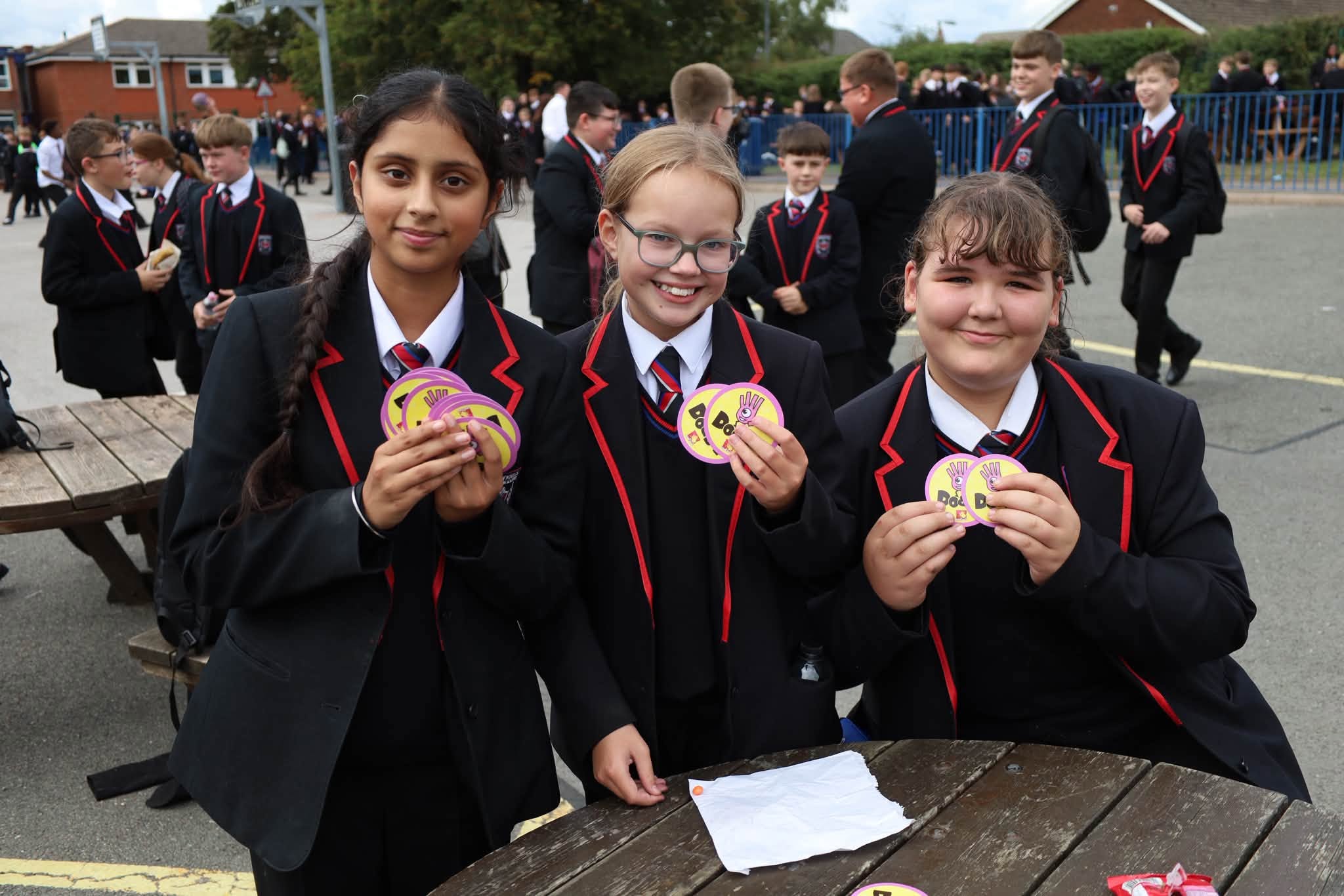 LUNCHTIMES AT BROWNHILLS - NEW ACTIVITIES AT LUNCH ARE A HIT WITH STUDENTS
