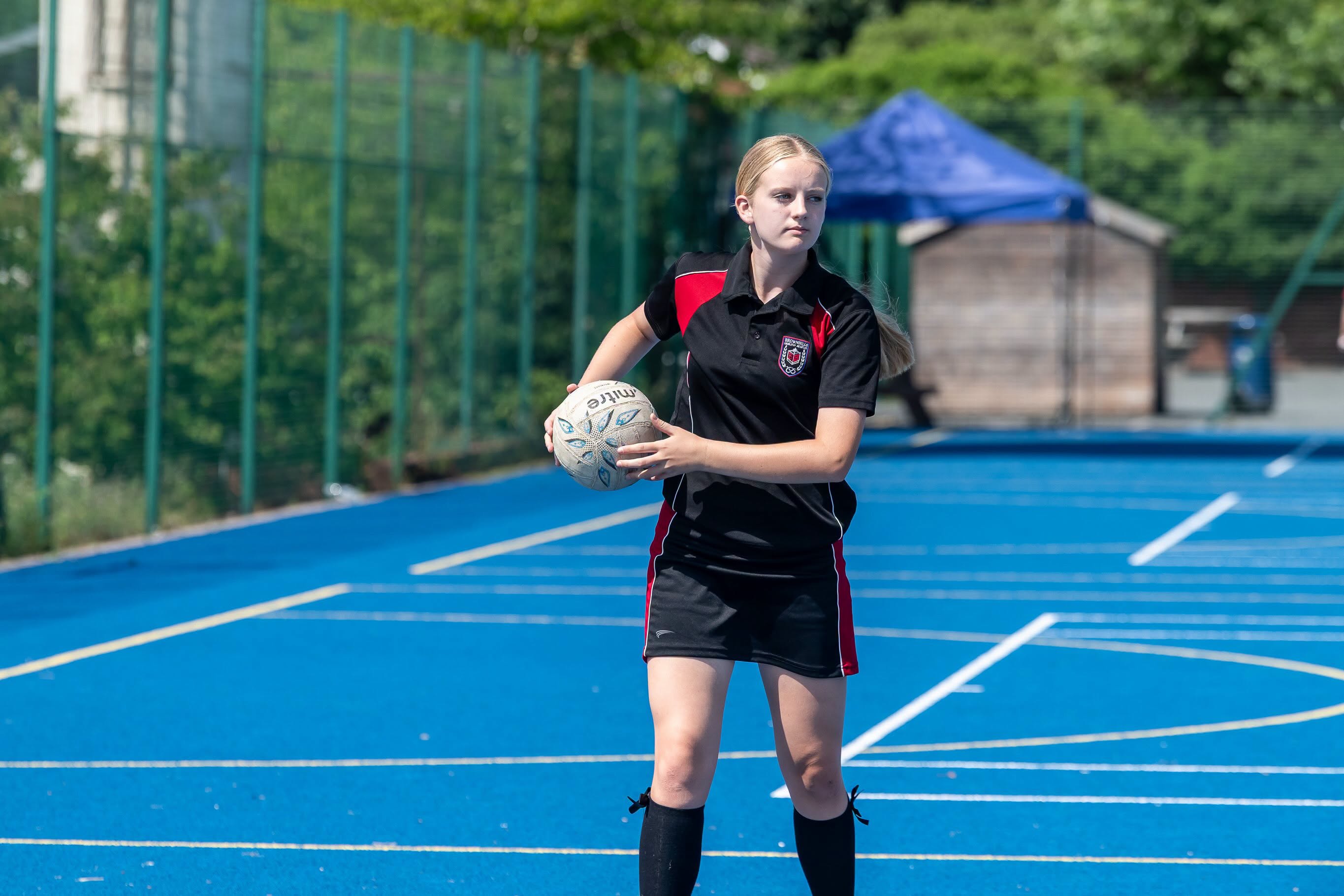 NETBALL AT BROWNHILLS - ONE OF OUR FOUR FOCUS SPORTS CLUBS IS ALREADY THRIVING