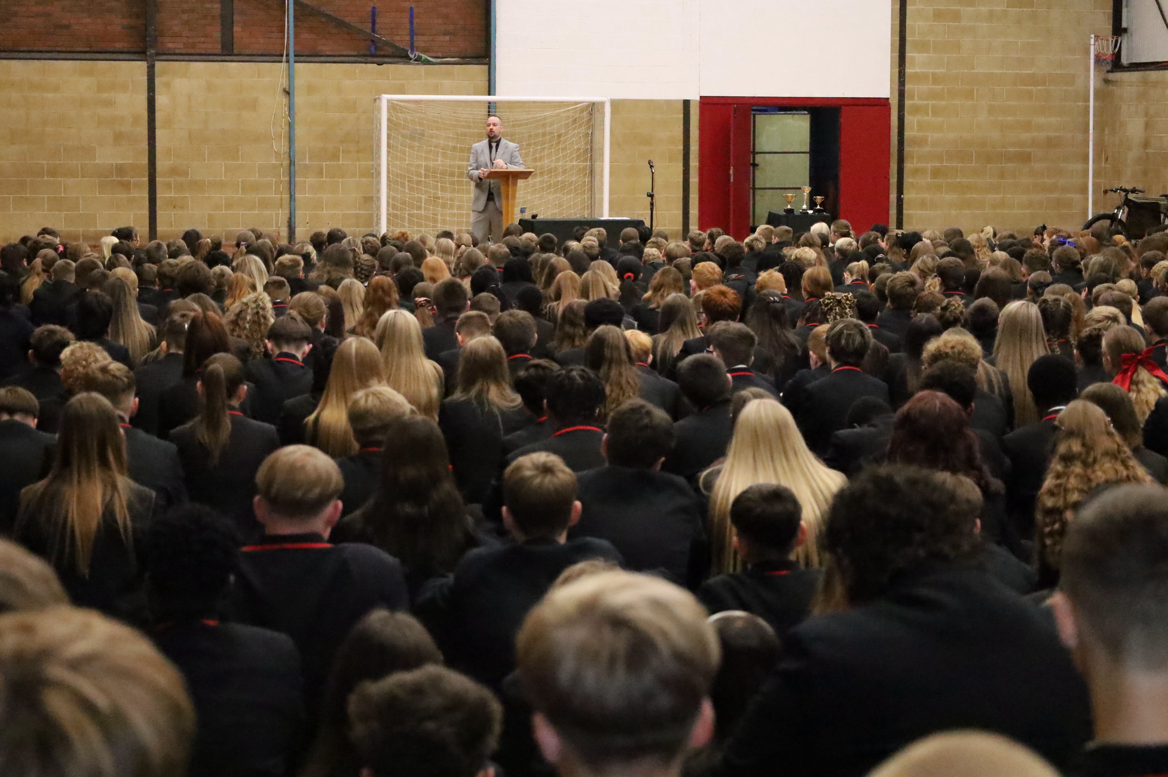 HOLLAND WIN HOUSE CROSS COUNTRY - A FABULOUS WHOLE SCHOOL ASSEMBLY TO START THE WEEK