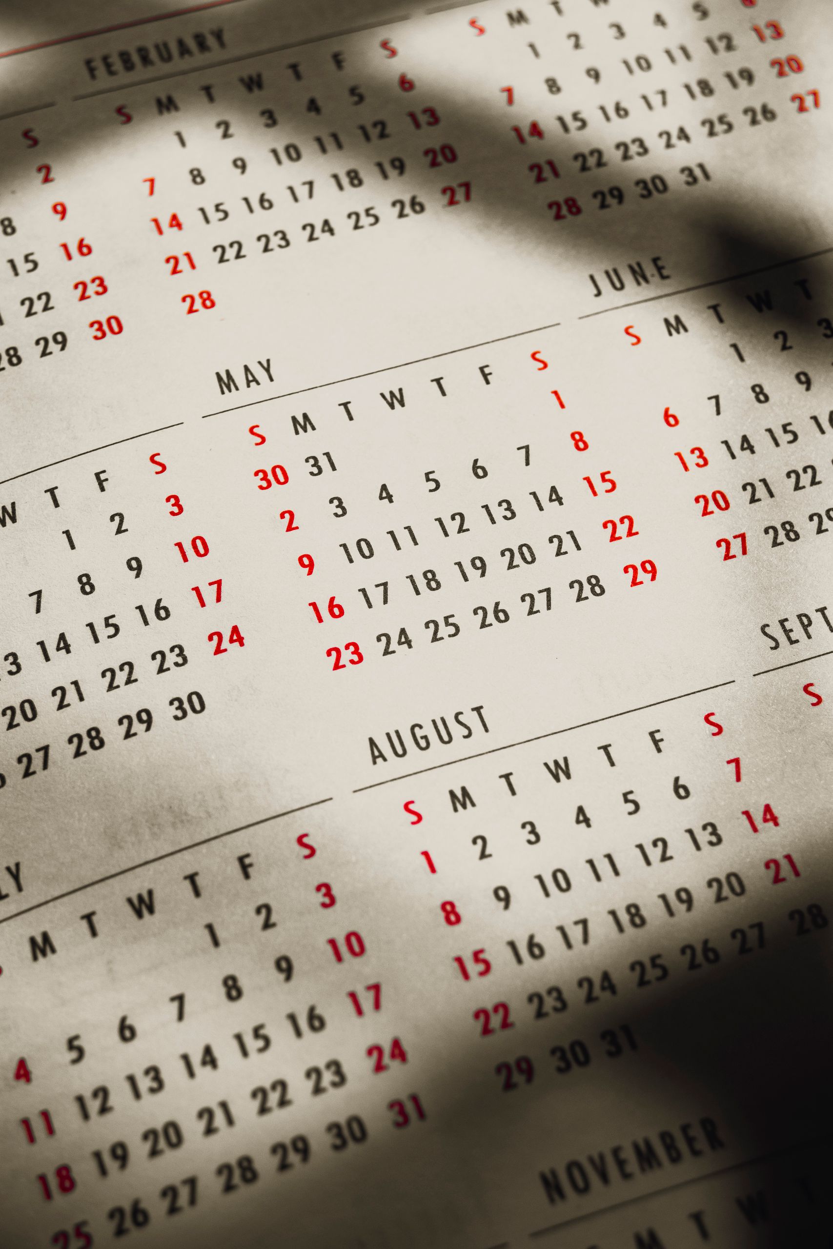 Enrichment Calendar